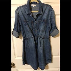 🌸 Cute Denim Dress